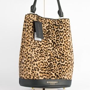 burberry leopard bag